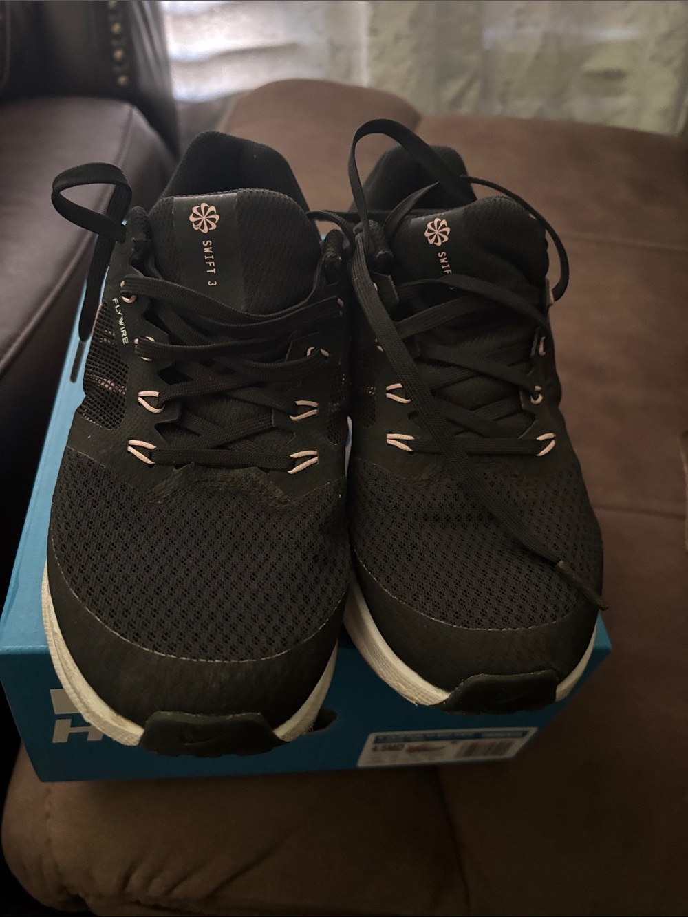 Men's Black Running Sneakers - Swift 3